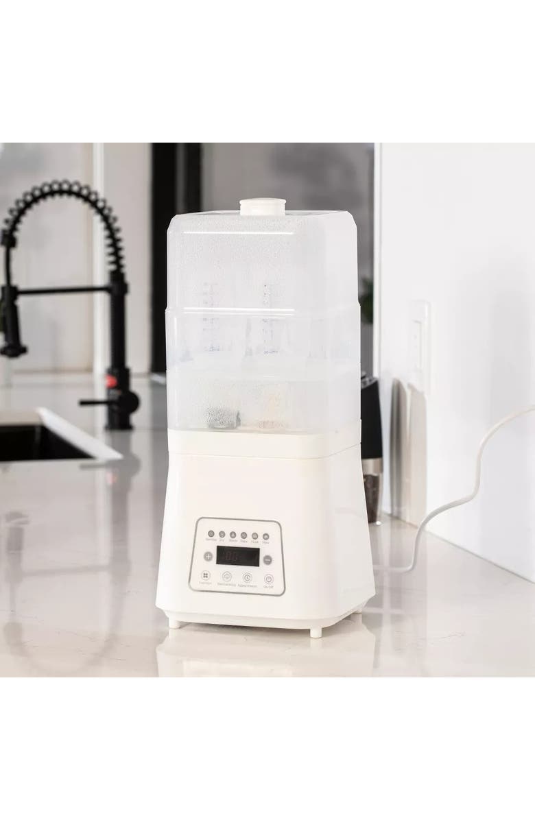 Sperric Premium Fast Baby Bottle Sterilizer and Dryer, Alternate, color, White