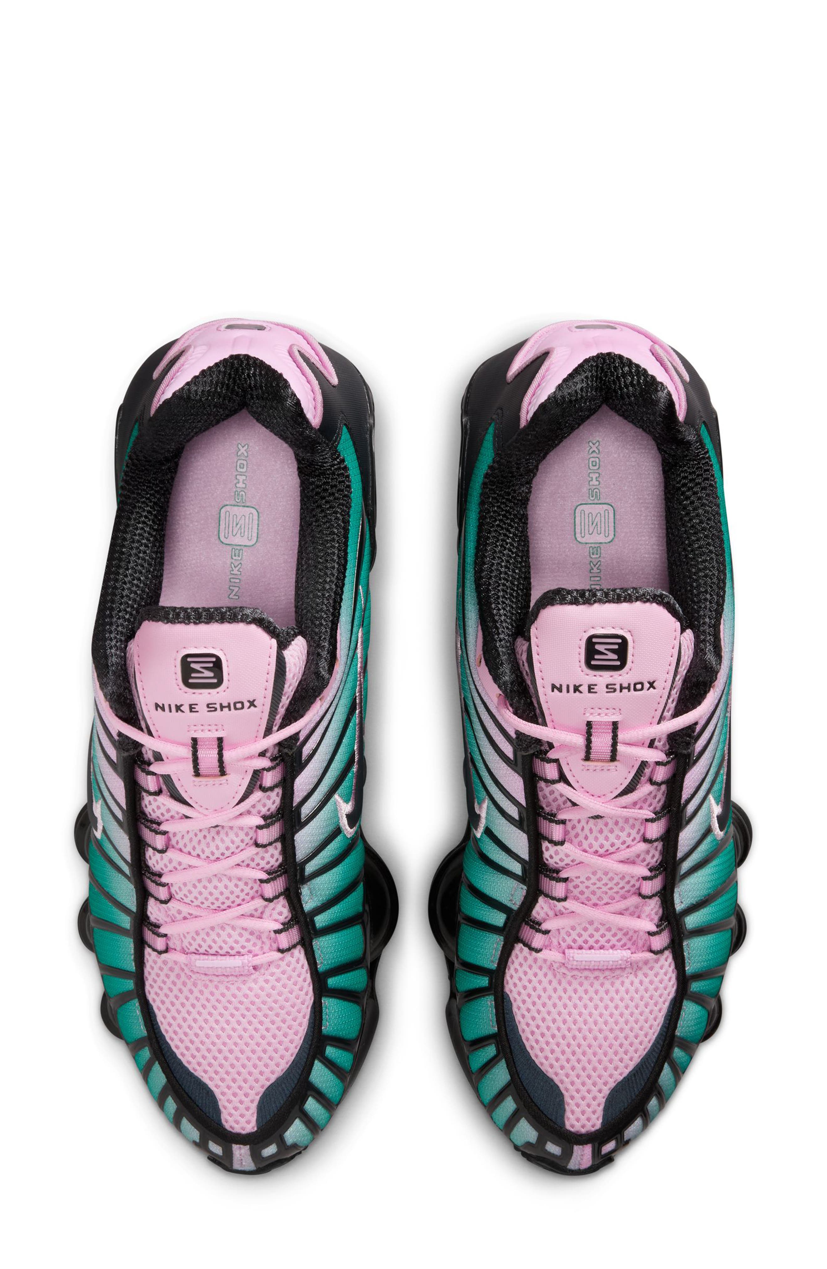 Nike Shox TL Sneaker, Alternate, color, Light Arctic Pink/ Green/ Noir