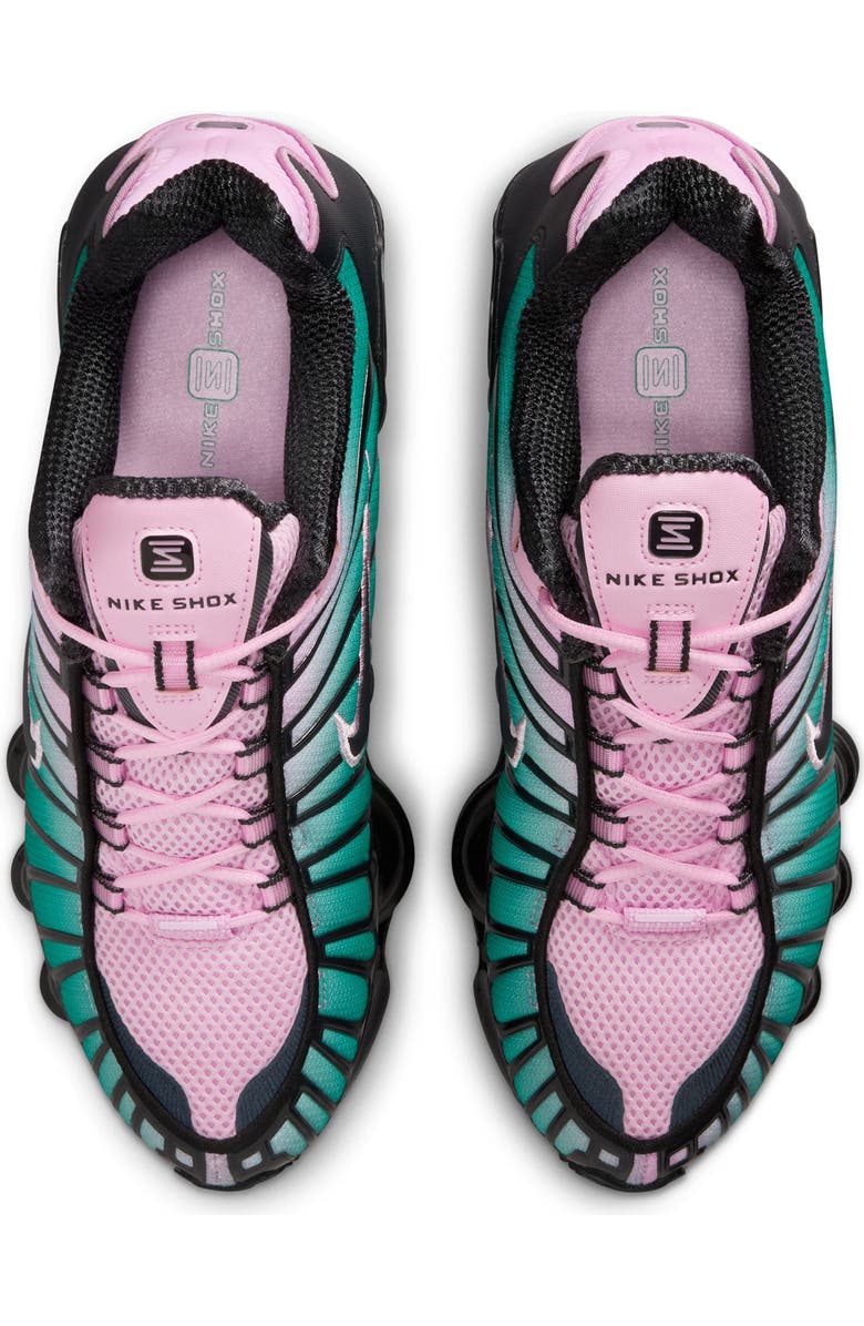 Nike Shox TL Sneaker, Alternate, color, Light Arctic Pink/ Green/ Noir