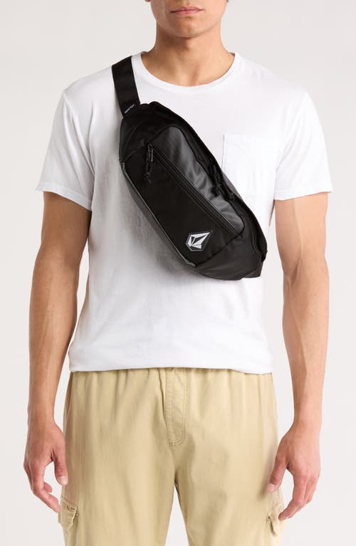 Volcom Front Man Belt Bag In Black