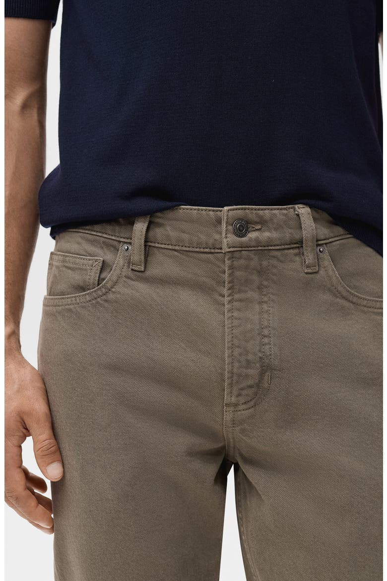 Ben Tapered Jeans, Alternate, color, DARK GREEN