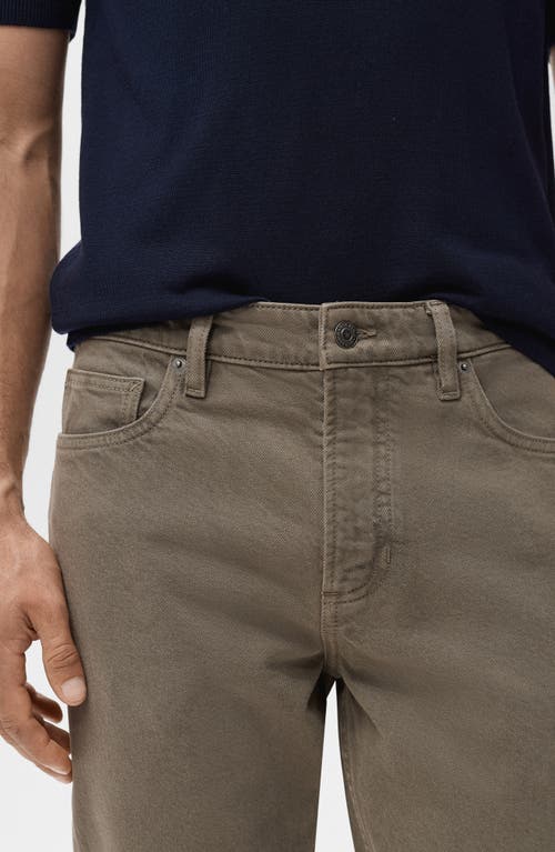 Mango Ben Tapered Jeans In Brown