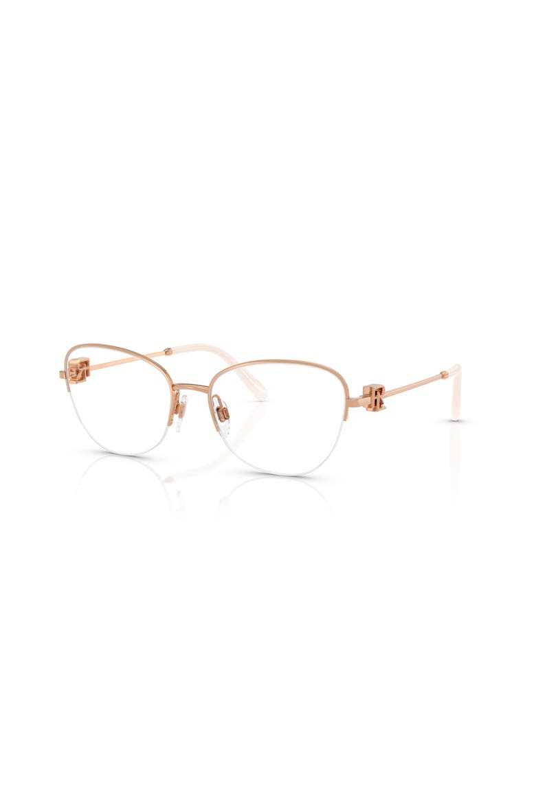 54mm Butterfly optical glasses, Main, color, Rose Gold