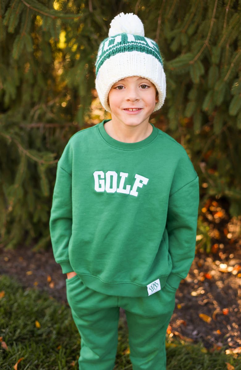 Bits & Bows Golf Sweatsuit, Alternate, color, Green