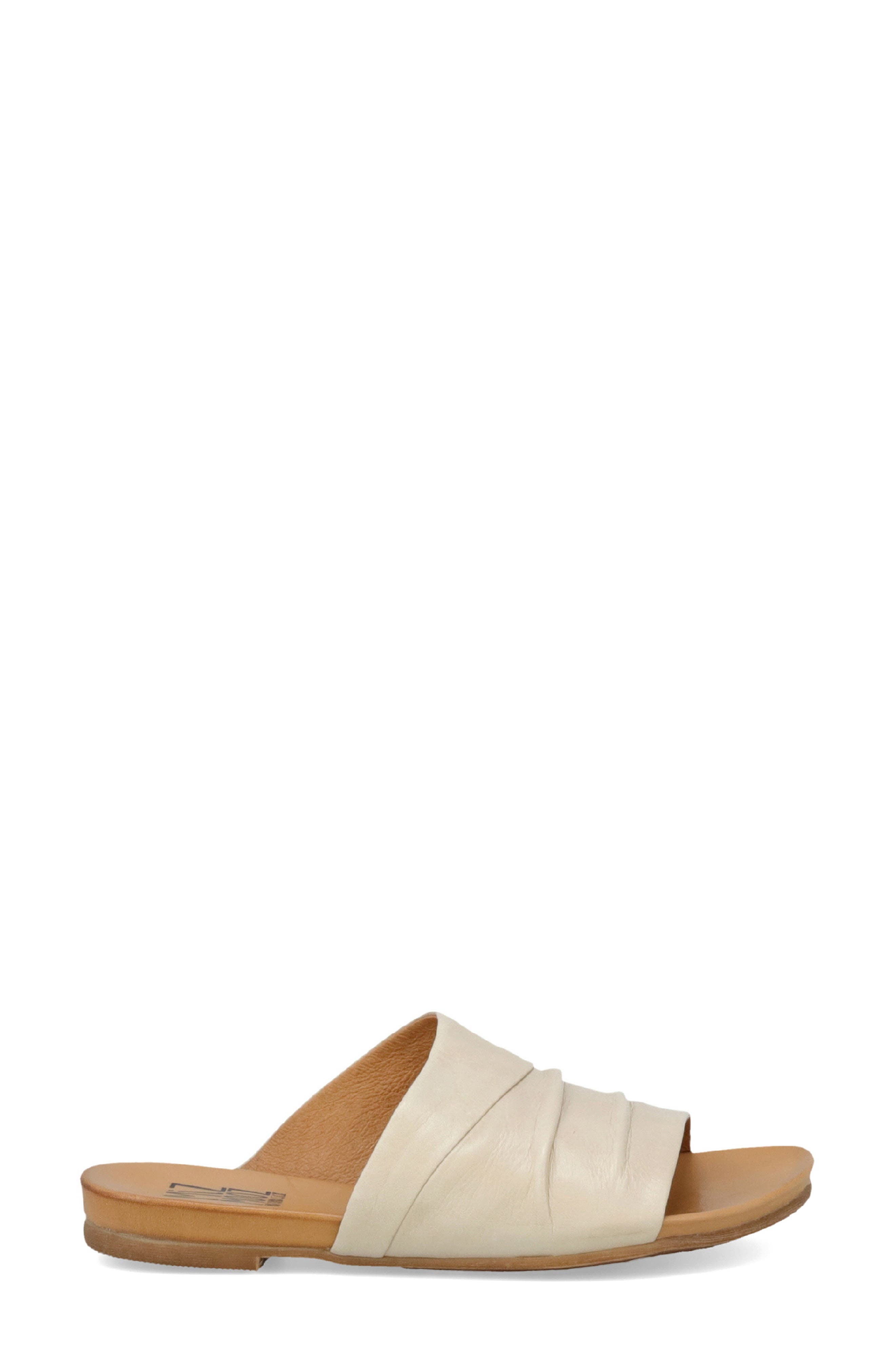 Miz Mooz Aria Slide Sandal, Alternate, color, Cream