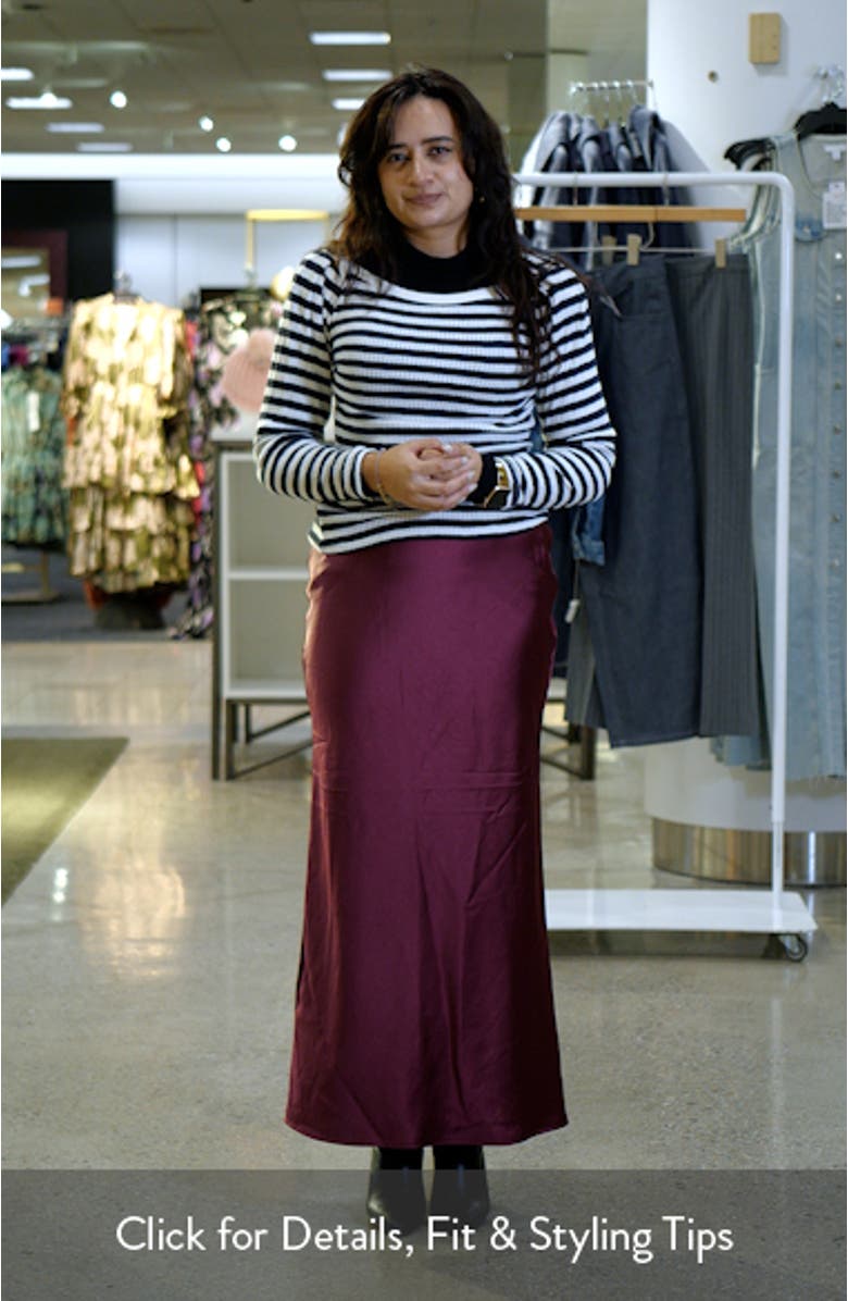 Amelie Stripe Envelope Neck Top, sales video thumbnail