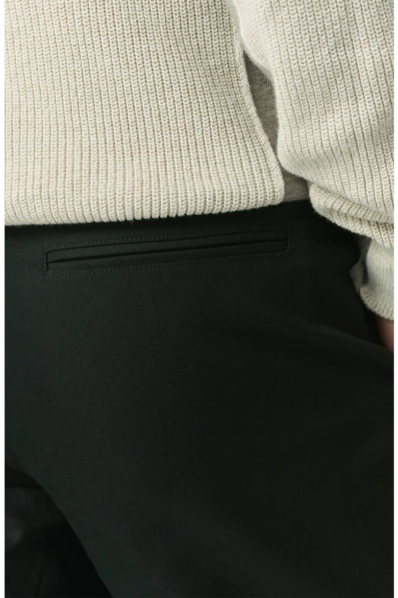 Haydon Relaxed Straight Leg Twill Chinos, Alternate, color, BLACK