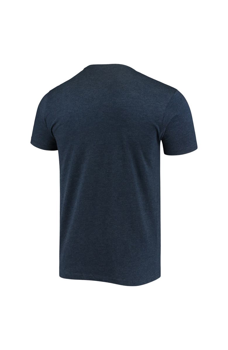 HOMEFIELD Men's Homefield Heathered Navy Virginia Cavaliers Vintage Team Logo T-Shirt, Alternate, color,