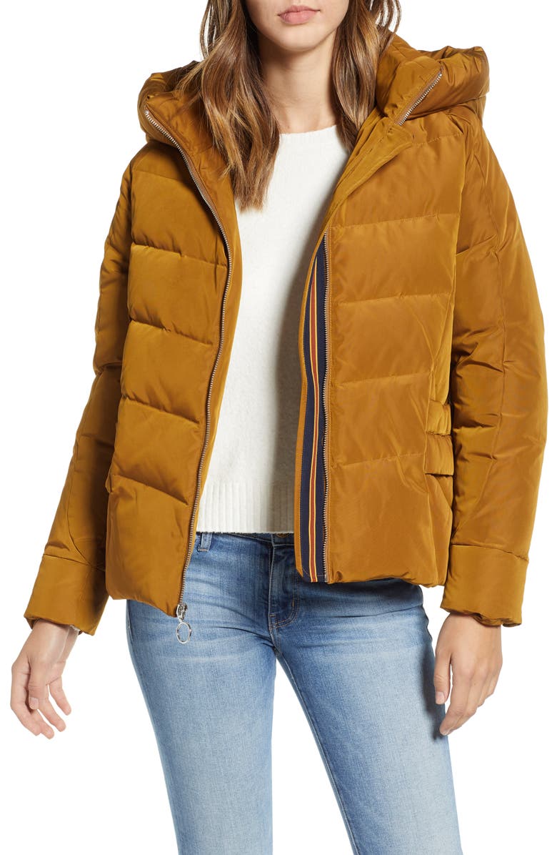 Marc New York Active Puffer Jacket, Main, color, Umber
