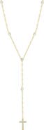 SPHERA MILANO Cubic Zirconia Rosary Y-Necklace
