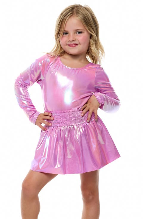 Kids' Metallic Cover-Up Skort (Toddler & Little Kid)