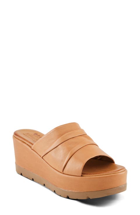 Allerton Platform Wedge Slide Sandal (Women)