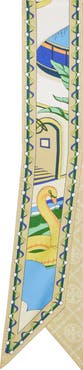 Tory Burch The Pool Skinny Silk Scarf