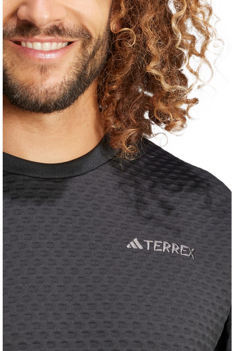 Crewneck Sweatshirt, Alternate, color, BLACK
