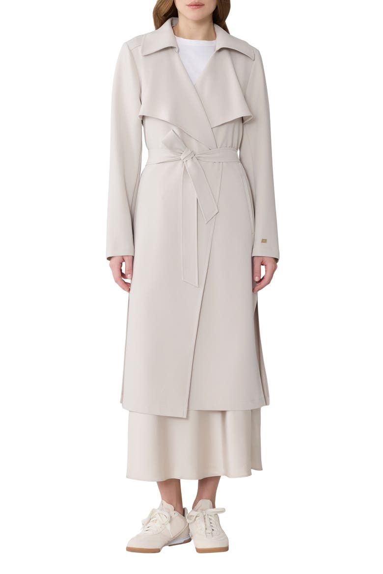 Dimitra Trench Coat, Main, color, LIGHT OAK