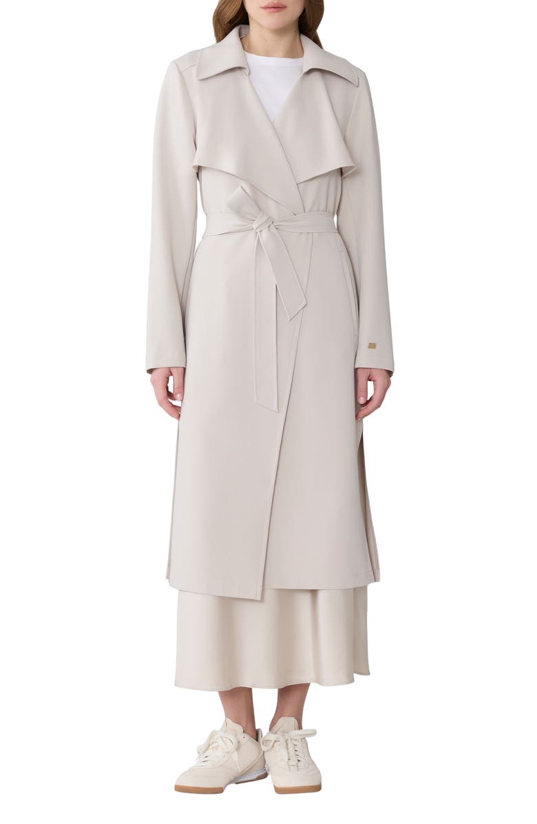 Soia & Kyo Dimitra Trench Coat, Main, color, Light Oak