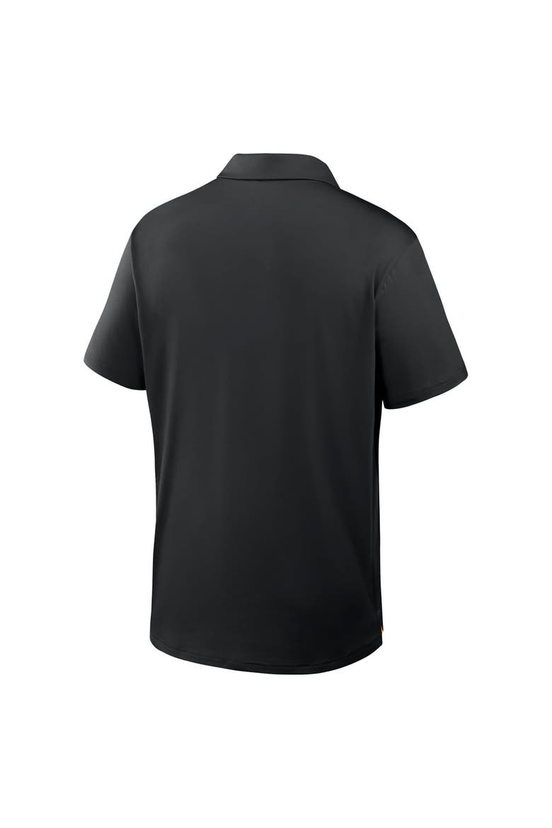 Men's Nike Black Iowa Hawkeyes 2026 Sideline Tour Dri-FIT Polo, Alternate, color, Black