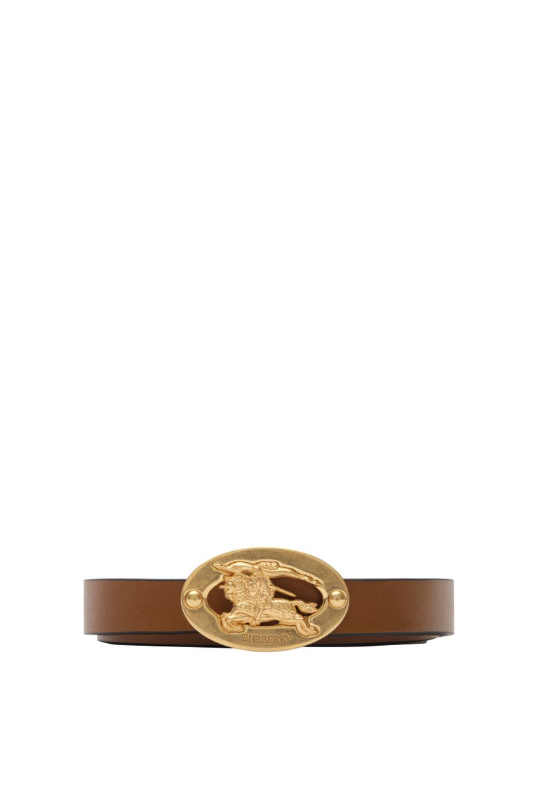 Reversible Leather Oval Belt, Alternate, color, Black/hazel