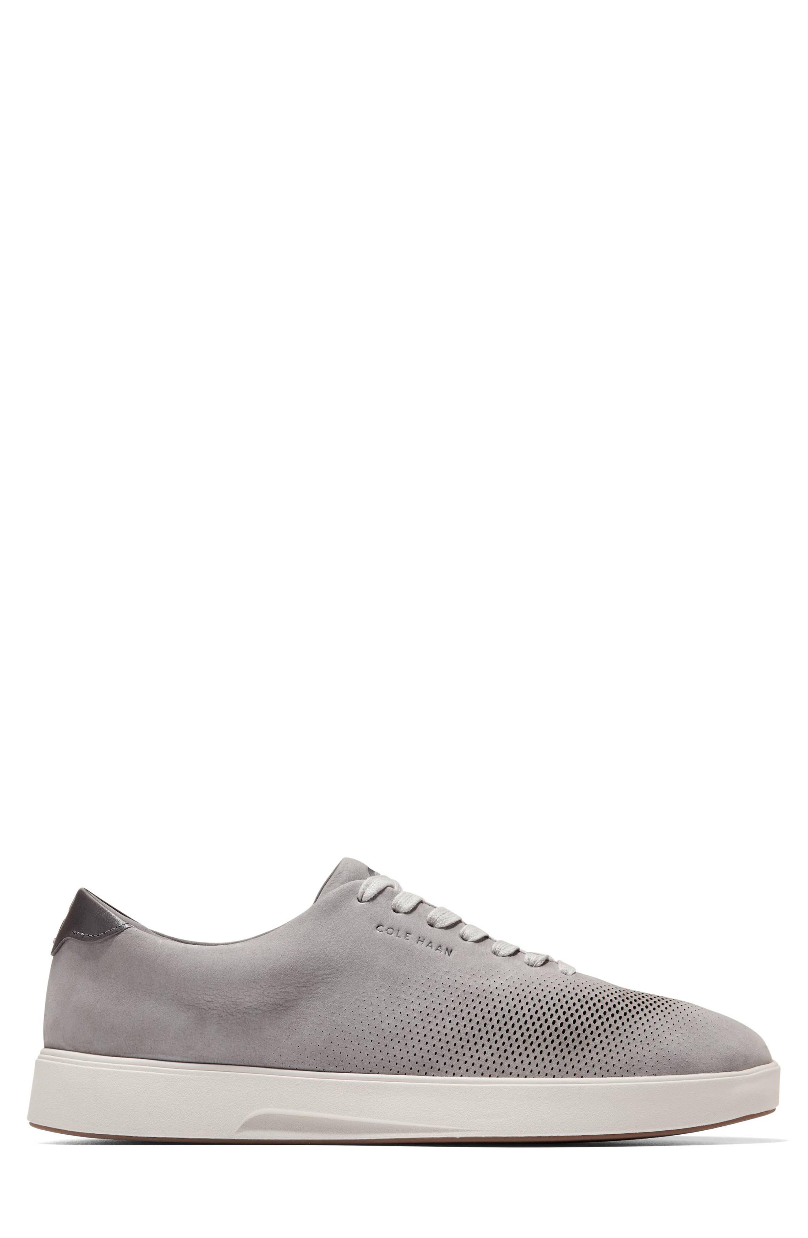 GrandPro CitySpectre Laser Perforated Sneaker, Alternate, color, IRONSTONE NUBUCK / TORNADO
