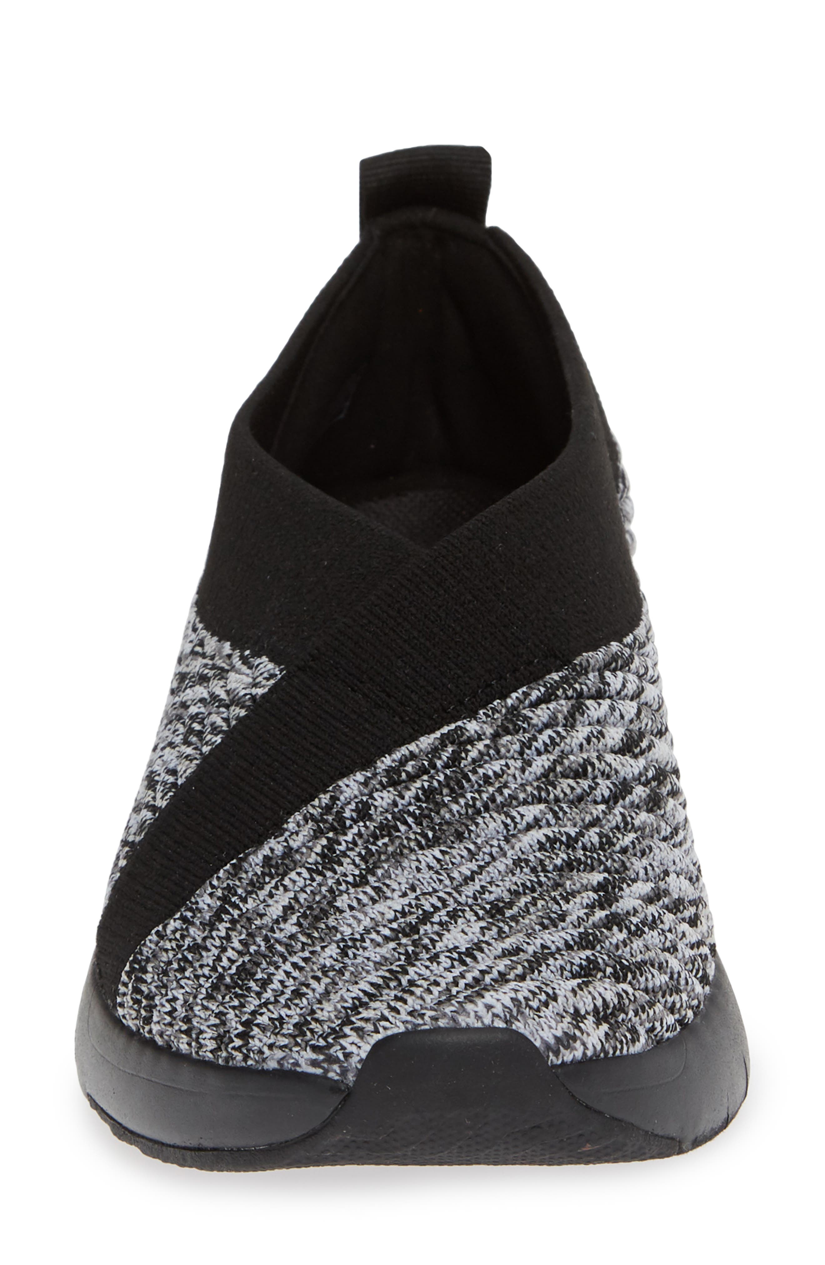Artknit(TM) Ballet Flat, Alternate, color, BLACK MIX FABRIC