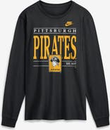 Nike Men's Nike Black Pittsburgh Pirates Cooperstown Graphic Long Sleeve T-Shirt