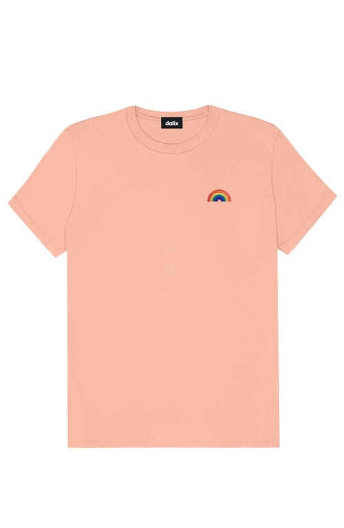 Dalix Womens Rainbow Jersey Relaxed Tee