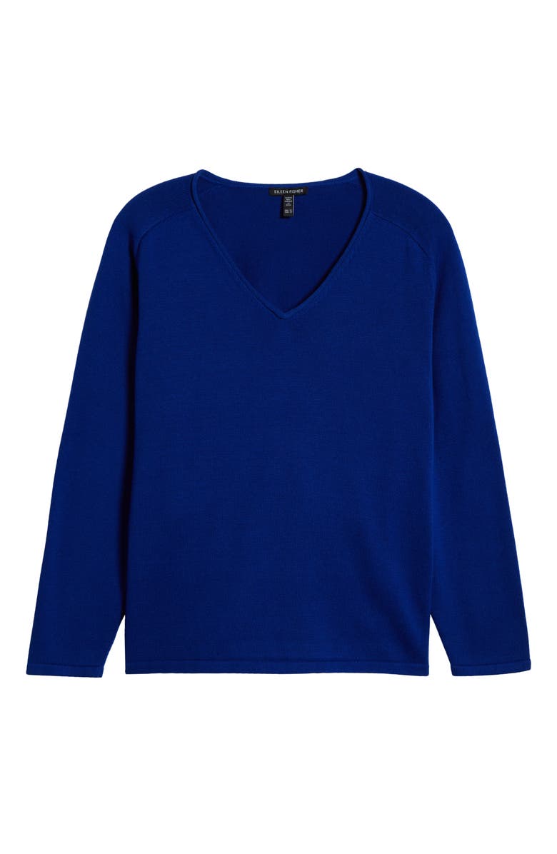 Eileen Fisher V-Neck Sweater, Alternate, color, 