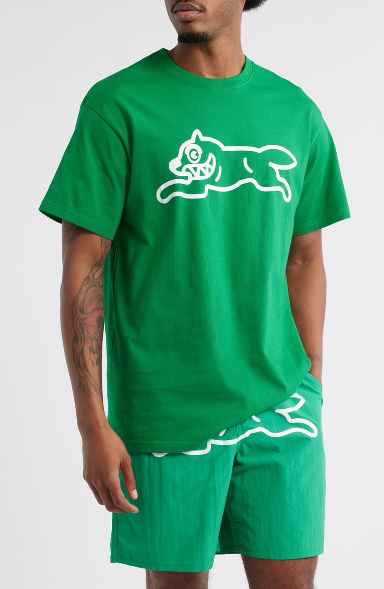 ICECREAM Checker Graphic T-Shirt, Main, color, Jolly Green