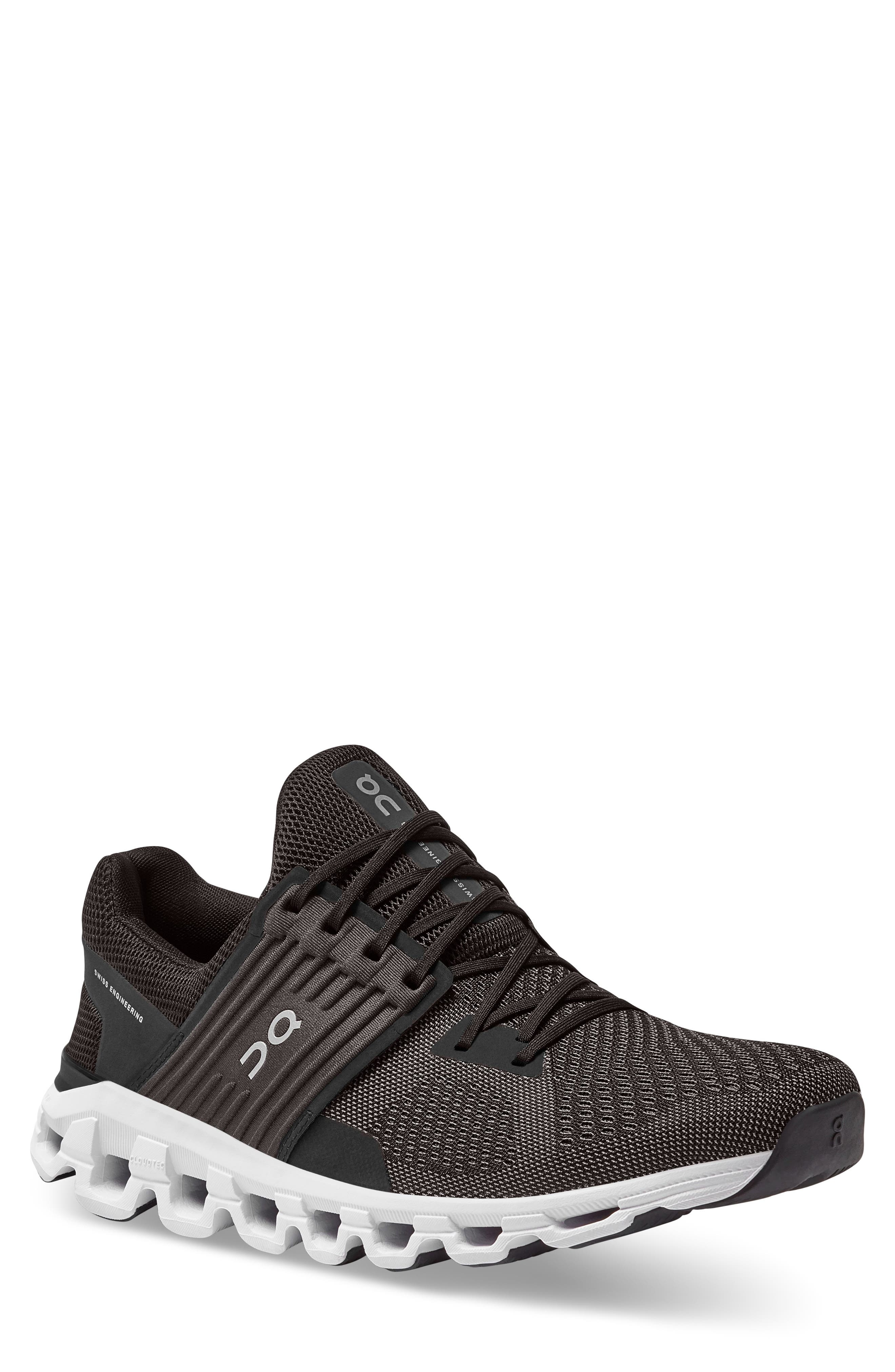 Cloudswift Running Shoe, Main, color, BLACK/ROCK