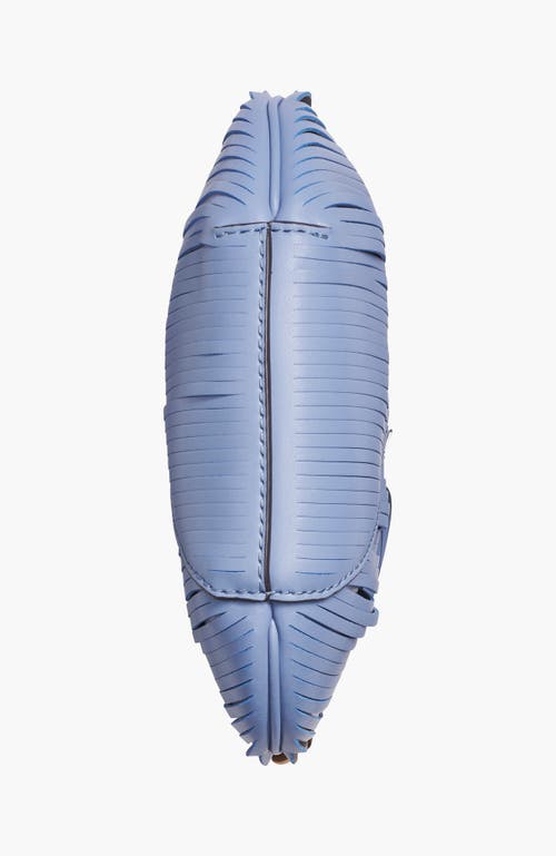 Donna Karan New York Baldwin Lasercut Micro Crossbody In Gray