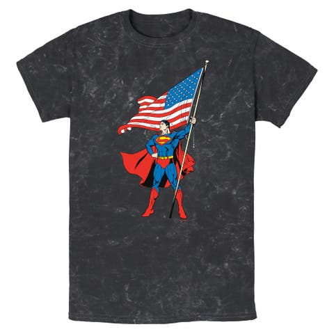 Men's Proud American Flag Short Sleeve Graphic T-Shirt