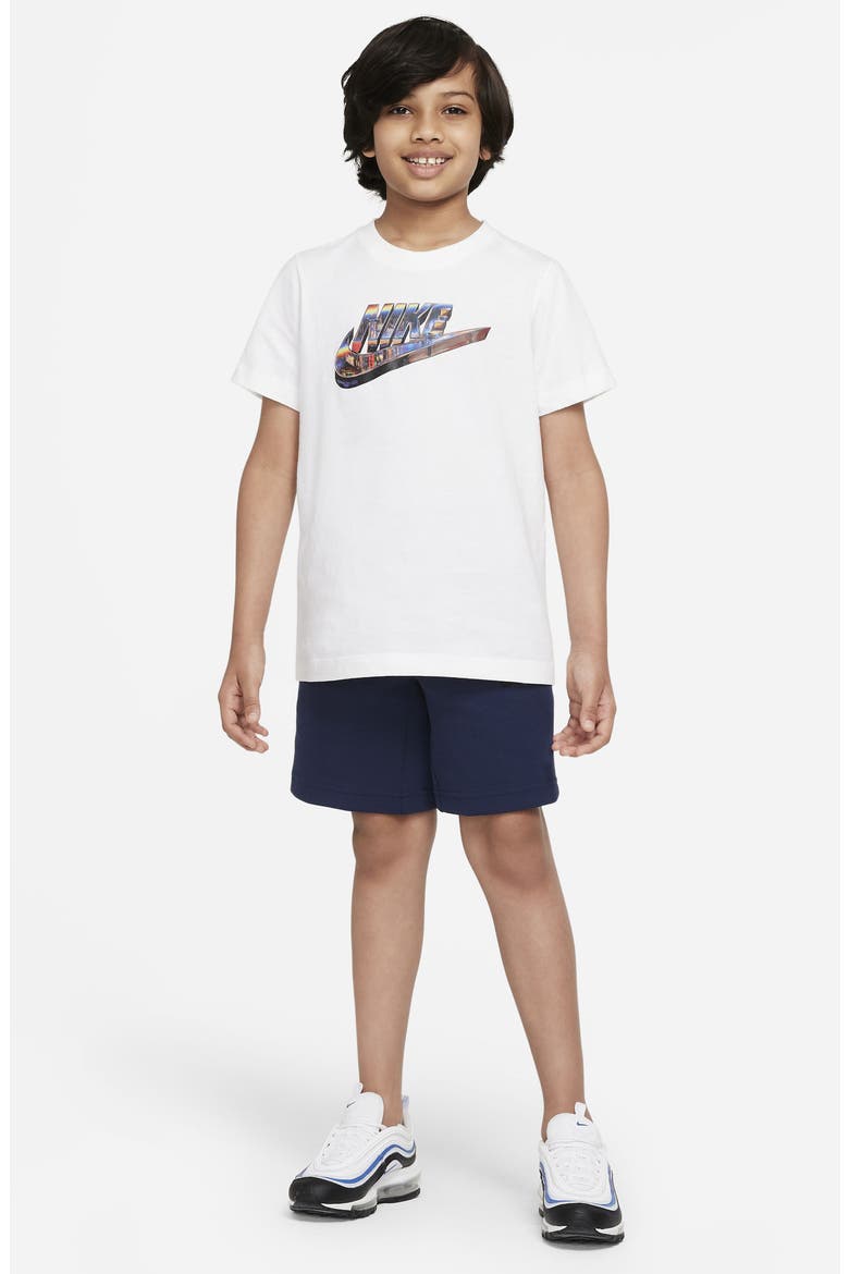 Sportswear Kids' Tech Fleece Sweat Shorts, Alternate, color, MIDNIGHT NAVY/ BLACK