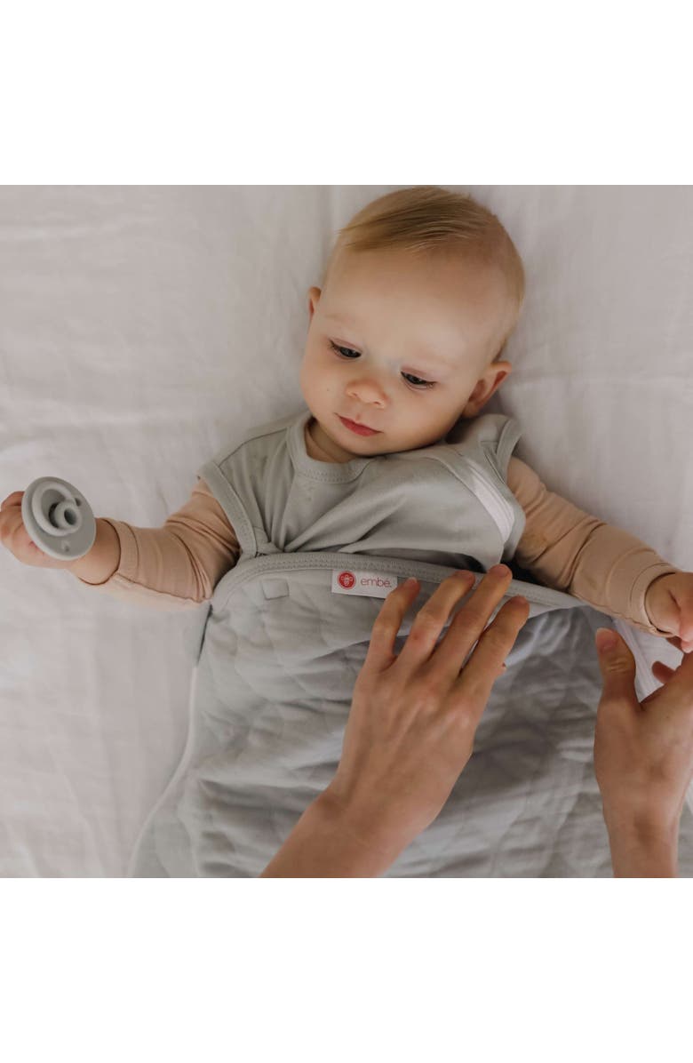 embé Baby Laylo Sleeper Sack DUO, Alternate, color, Pistachio