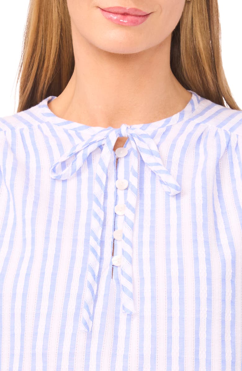 Ted Baker Rochelle Stripe Cotton Top, Alternate, color,
