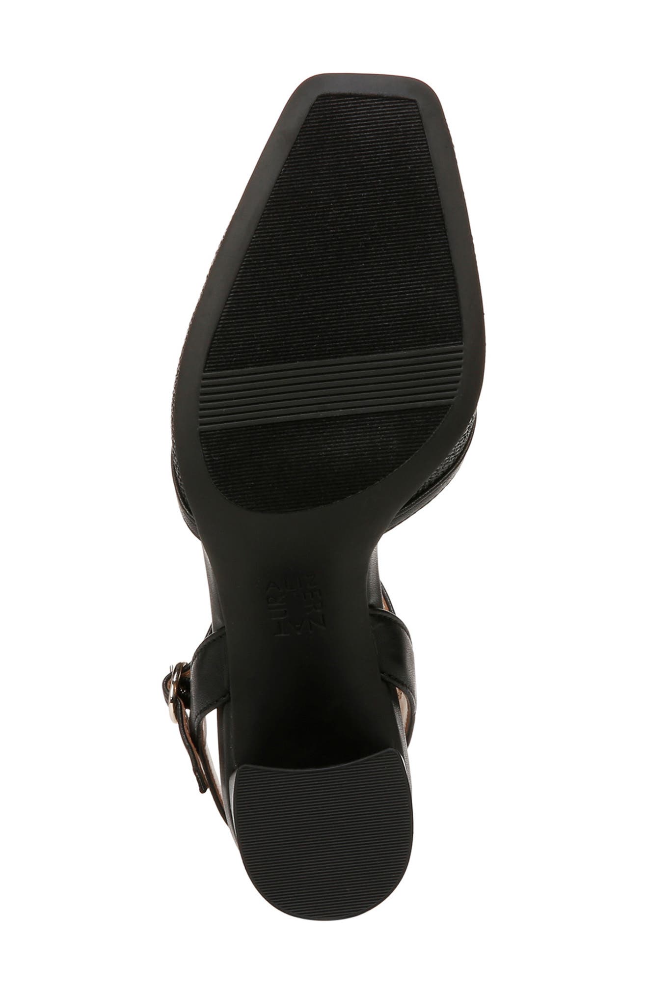 Naturalizer Wave Block Heel Pump, Alternate, color, Black Straw