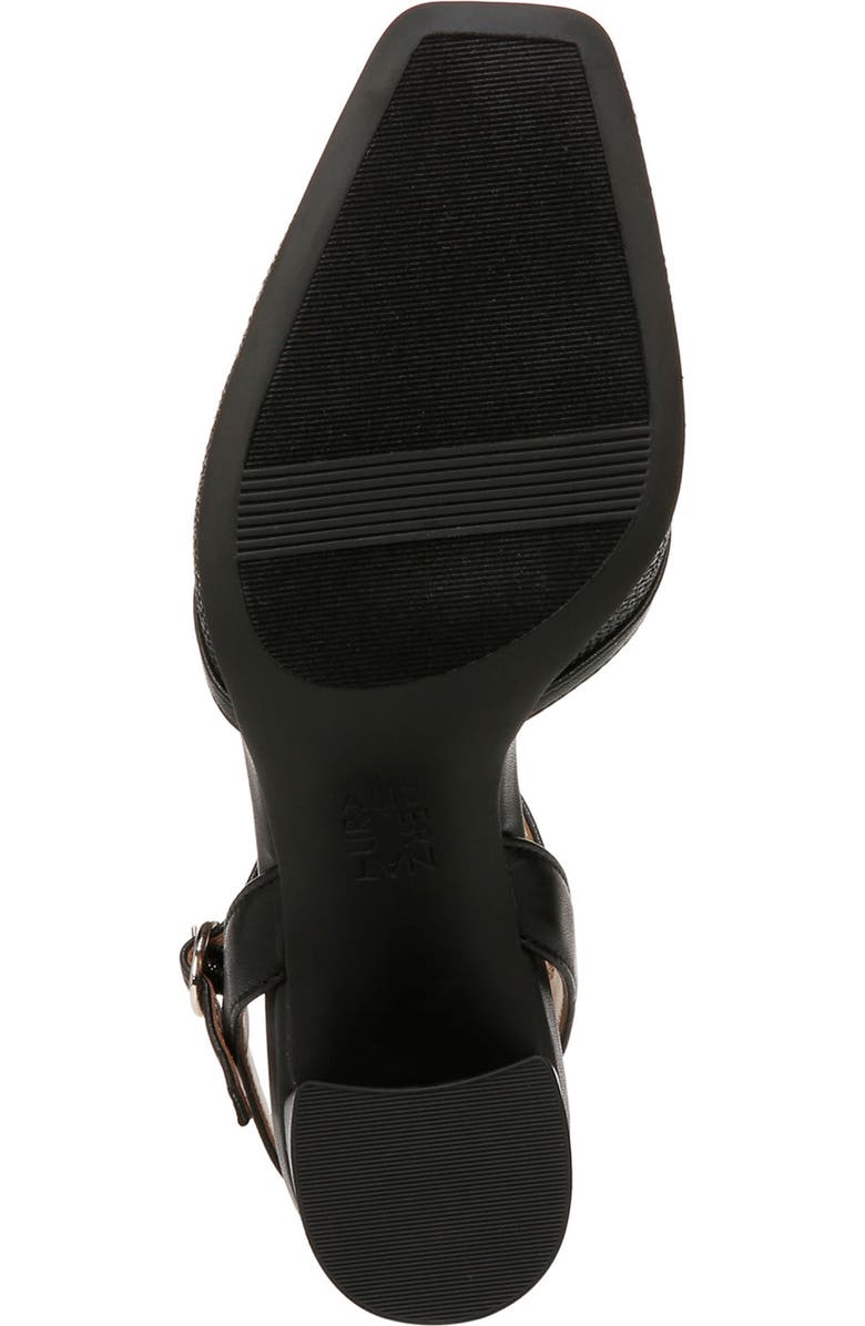 Naturalizer Wave Block Heel Pump, Alternate, color, Black Straw