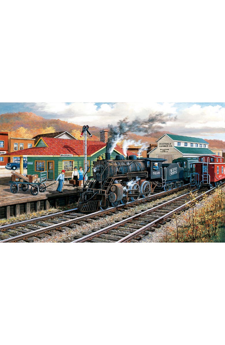 Sunsout Memory Junction 300 piece Jigsaw Puzzle for Adults, Alternate, color, Multicolor