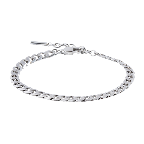 Flat Curb Chain Bracelet