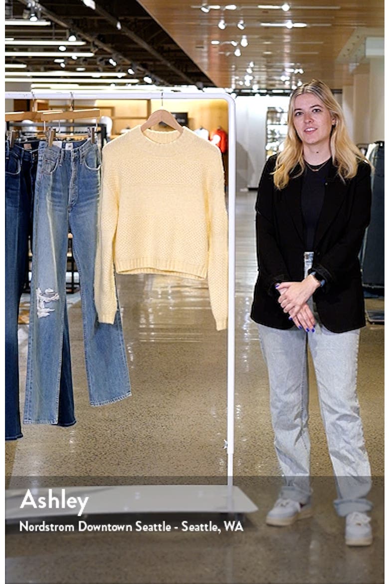 Textured Relaxed Sweater video