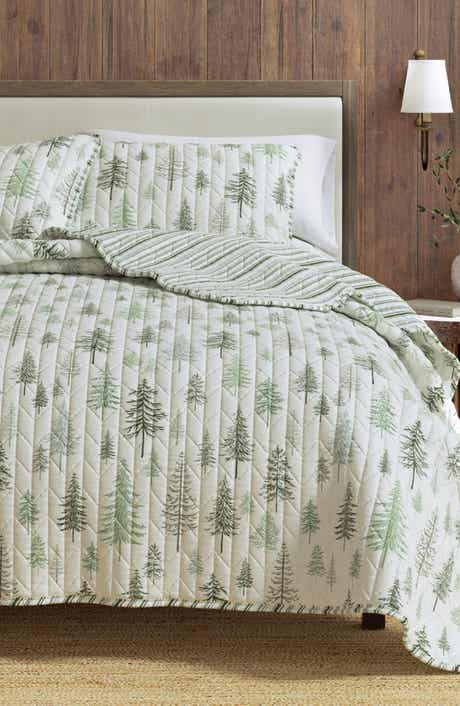 Woven & Weft Forest Tree Quilt Set