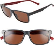 FERRAGAMO 57mm Square Sunglasses