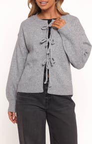 Petal & Pup Neri Bow Tie Front Cardigan