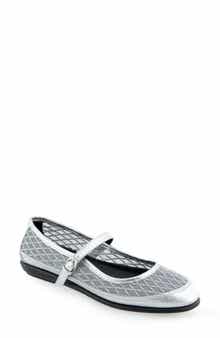Baylee Mesh Mary Jane Flat