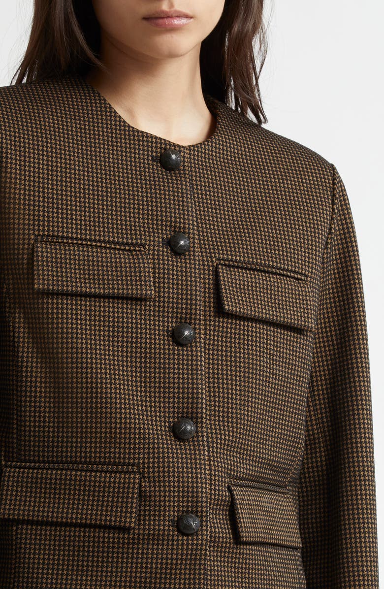 Veronica Beard Berkley Knit Jacket, Alternate, color, Acorn/Black