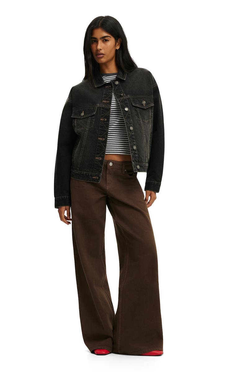 Cotton On Women's Original Denim Jacket, Alternate, color,