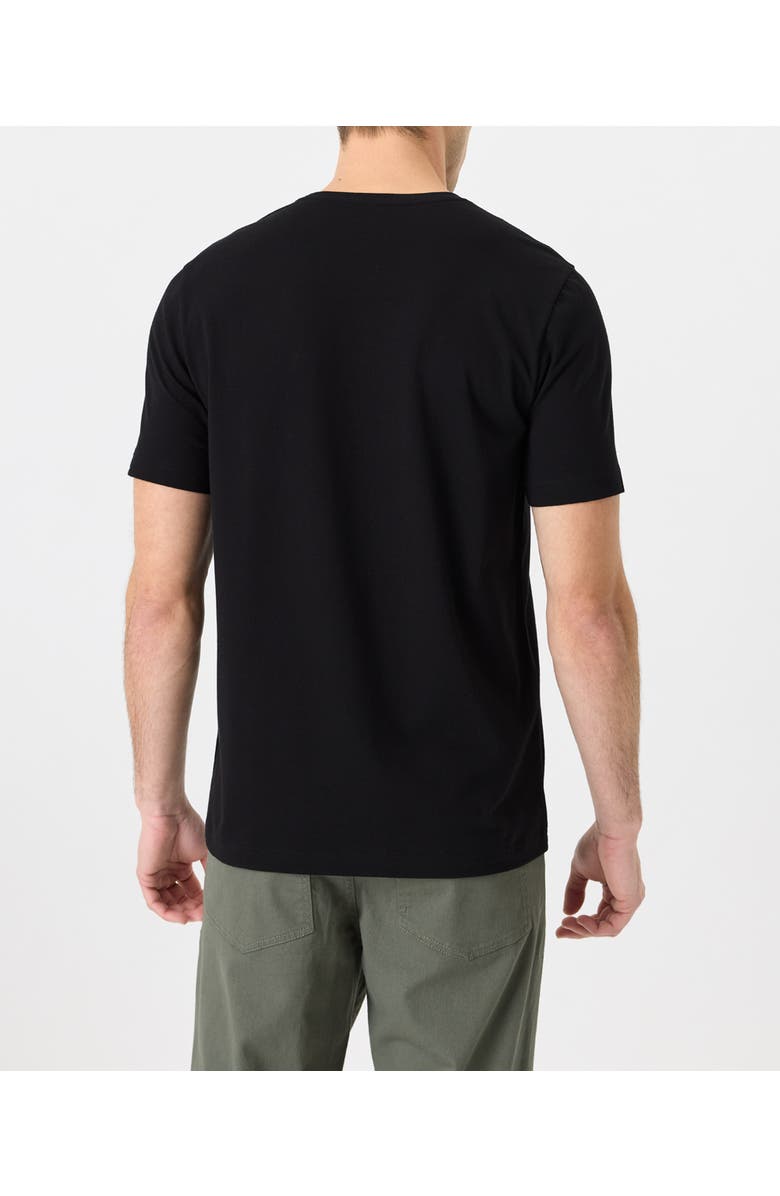 Pact Luxe Essential Classic Fit Crewneck Tee Made With Organic Cotton, Alternate, color, Black