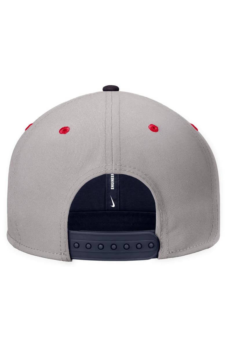 Nike Men's Nike Navy UConn Huskies Vintage Patch Snapback Hat, Alternate, color,