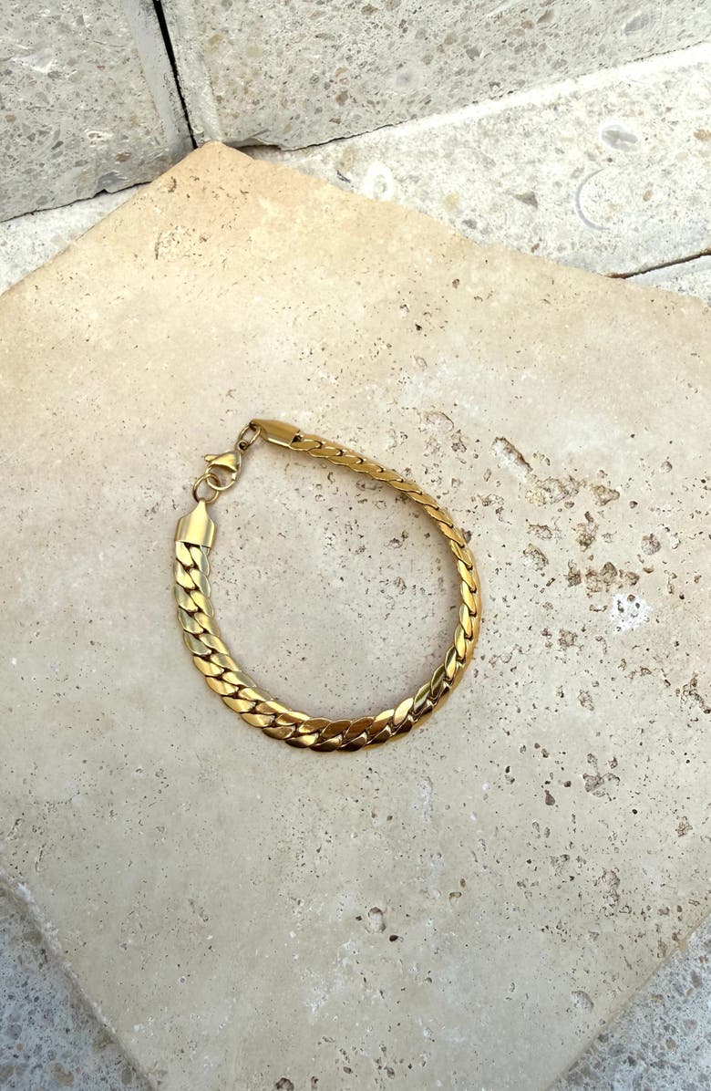 Adornia Chunky Chain Bracelet, Alternate, color,