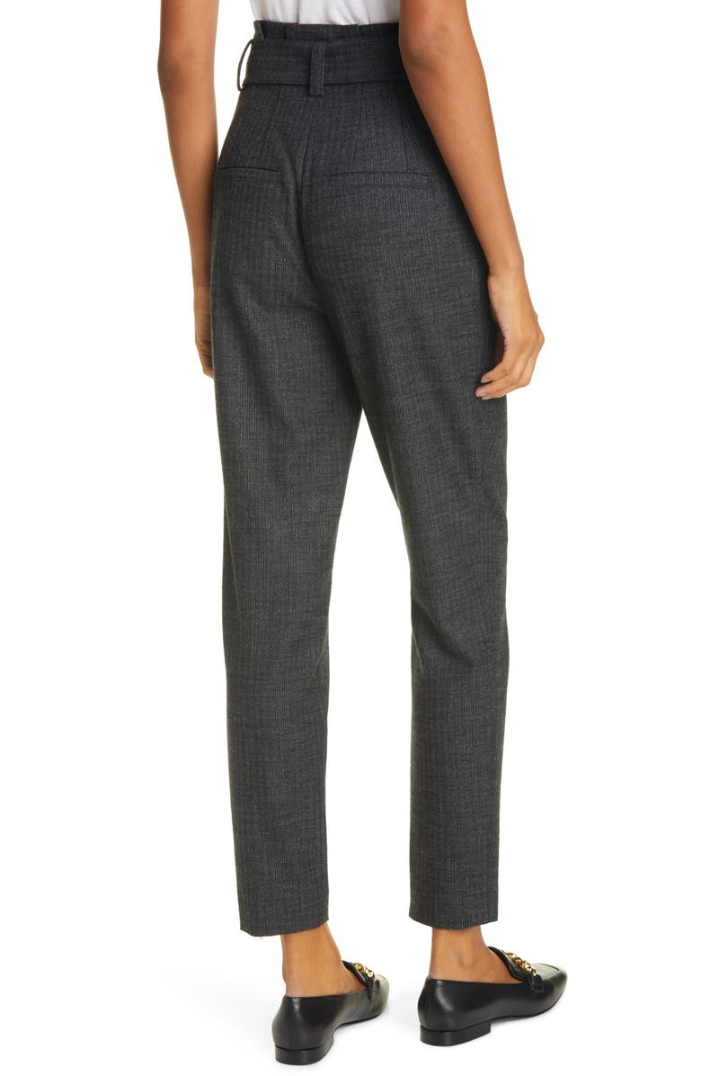 A.L.C. Diego Belted High Waist Pants, Alternate, color,