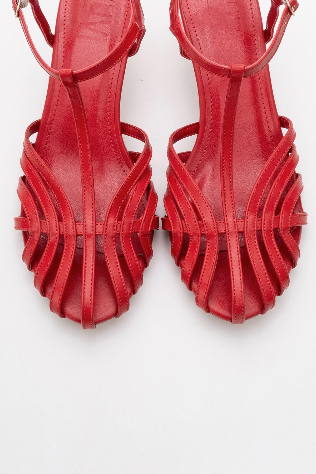 Felip Strappy Sandal, Alternate, color, Red